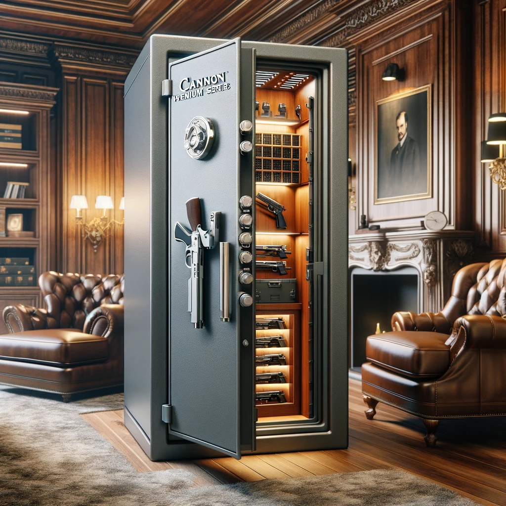 Cannon Premium Series: Luxury and High Capacity Gun Safes