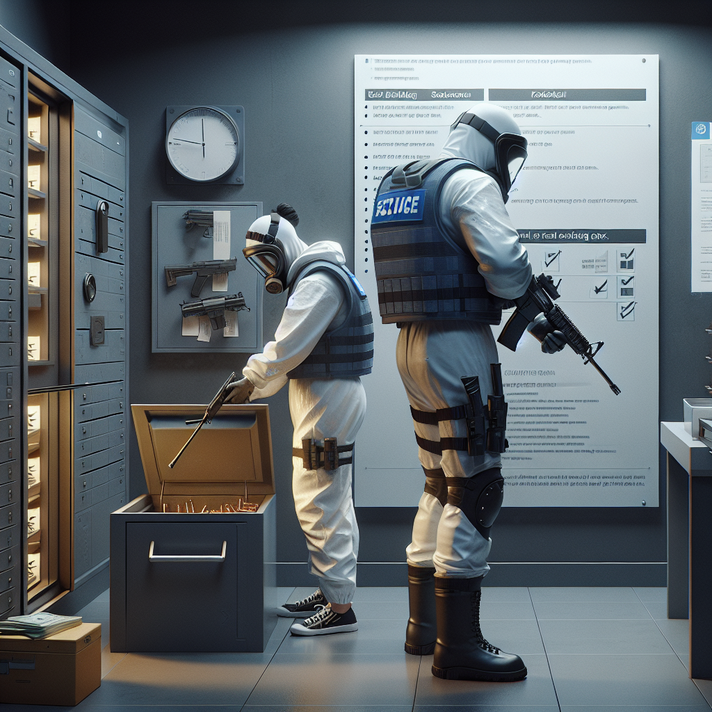 Developing a Plan for Unloading and Securing Firearms