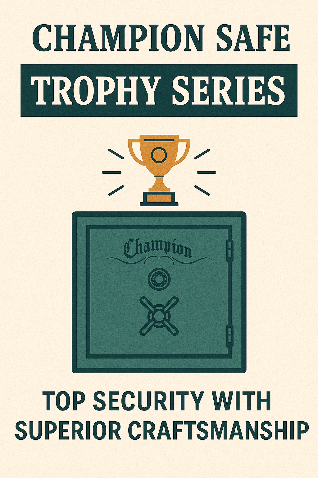 Champion Safe Trophy Series: Top Security with Superior Craftsmanship