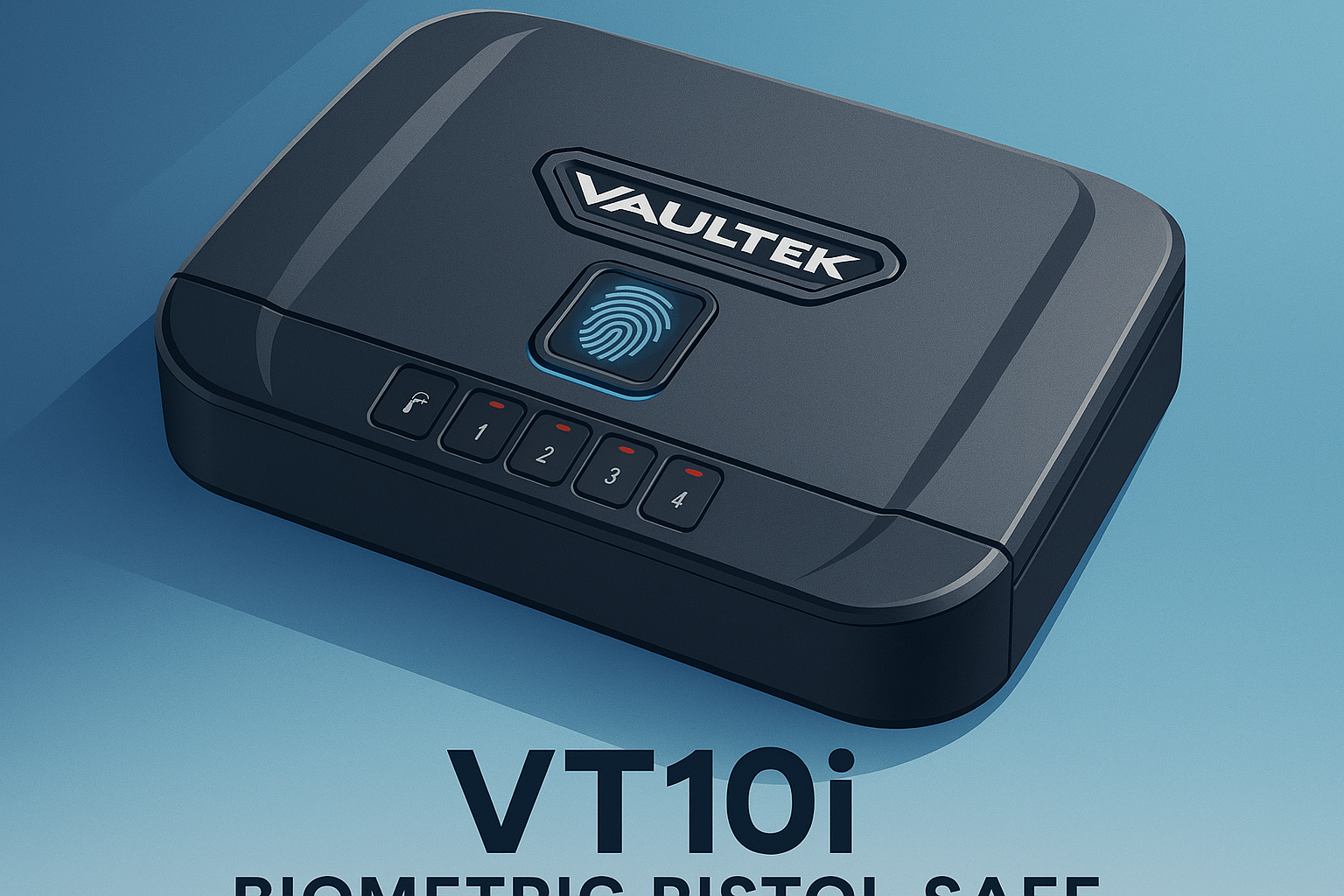 Vaultek VT10i Biometric Pistol Safe: Secure and Portable Design