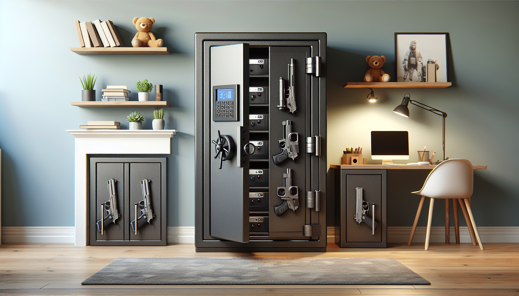 Best Gun Safes for Homeowners with Children