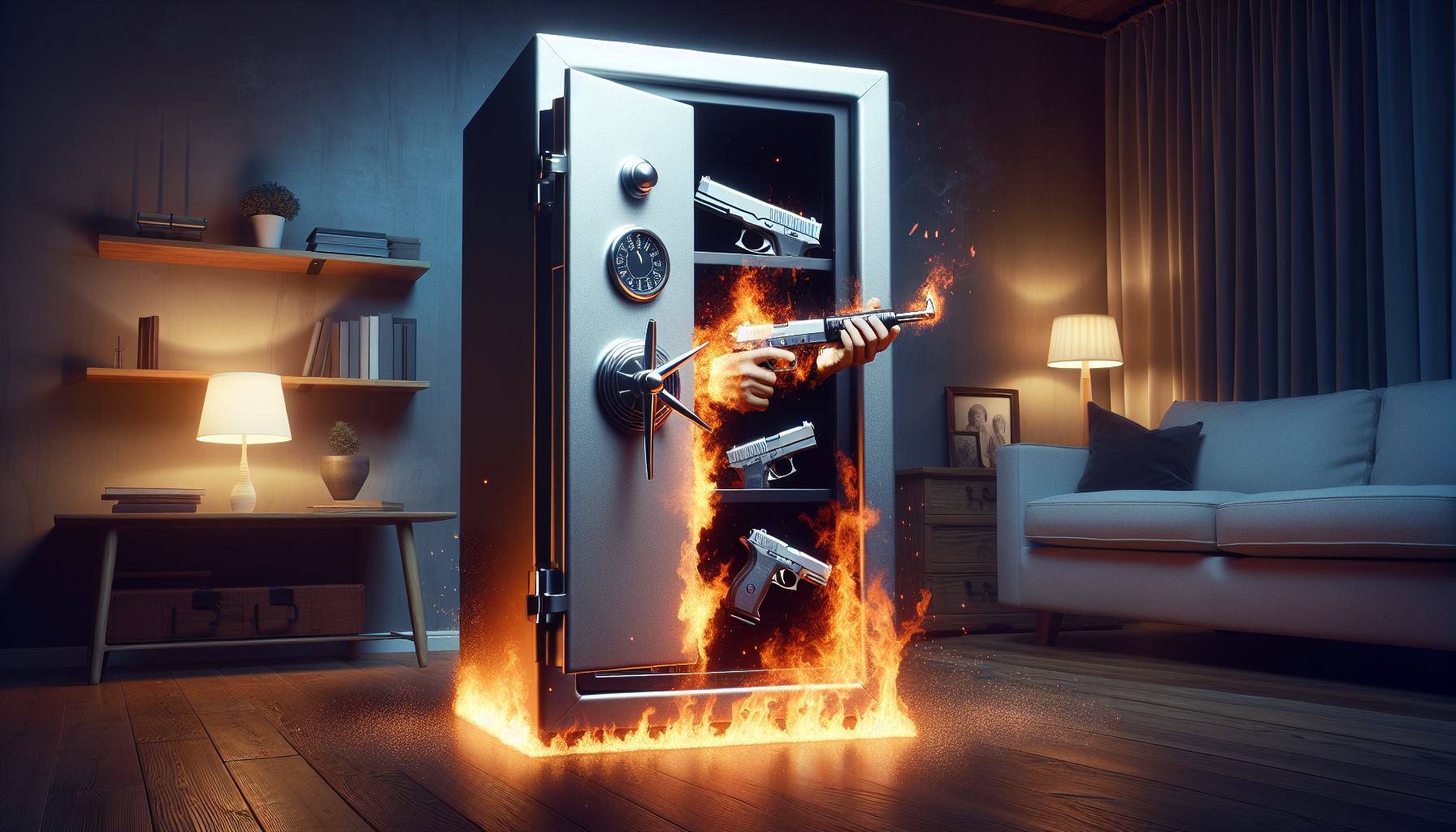How to Choose a Fireproof Gun Safe That Protects Against House Fires