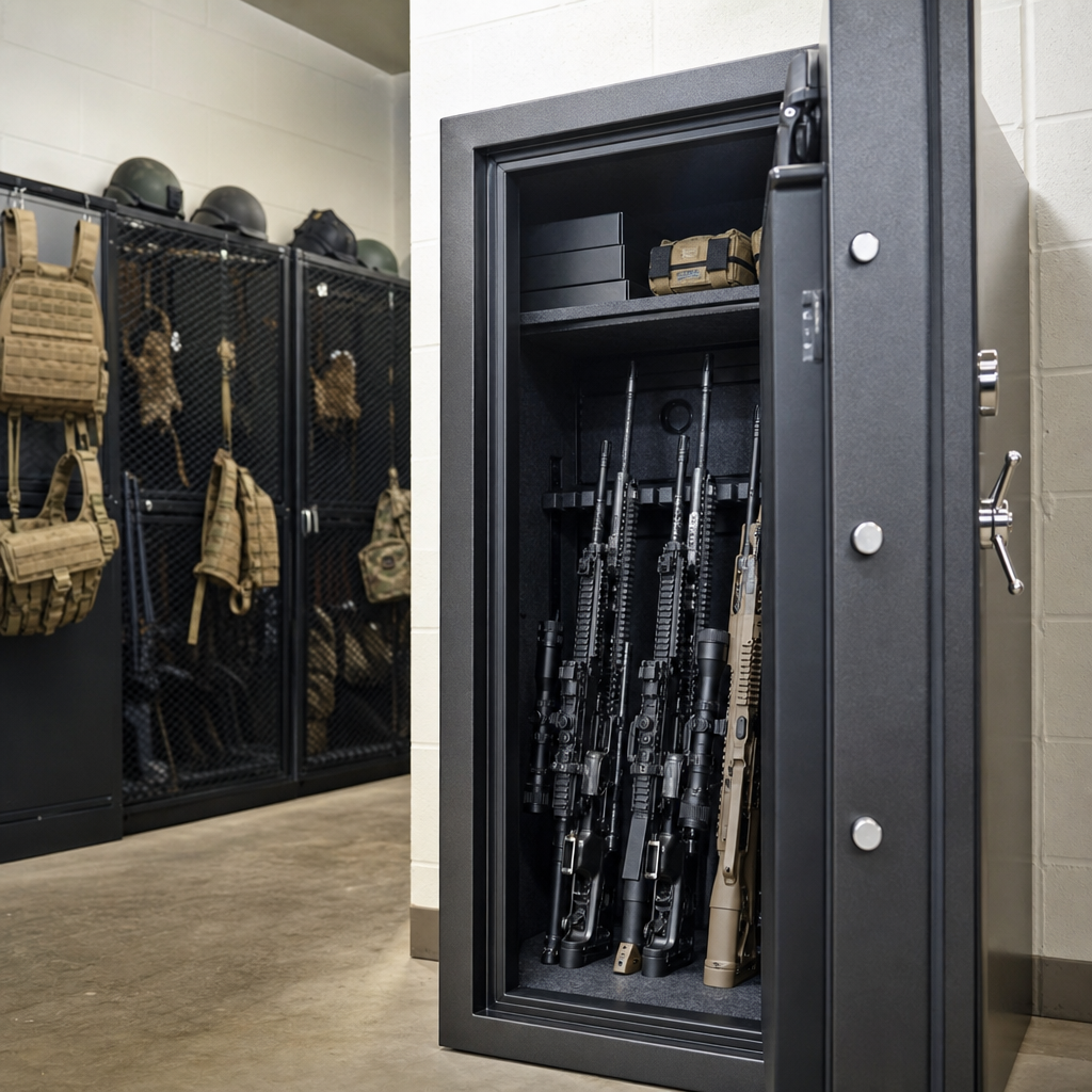 Best Gun Safes for Military and Law Enforcement Agencies
