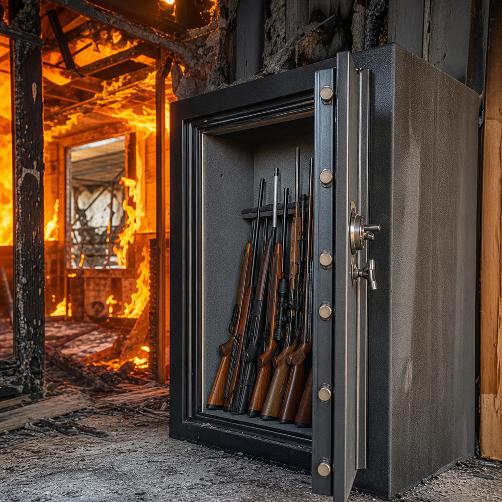 How Fireproof Gun Safes Protect Firearms From Extreme Heat