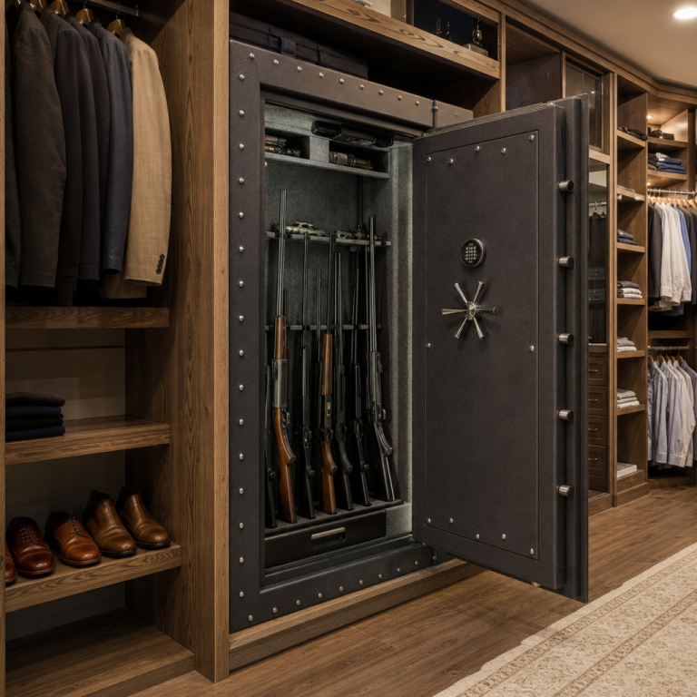 Custom Gun Safe in Closet: Build a Secure Hidden Room