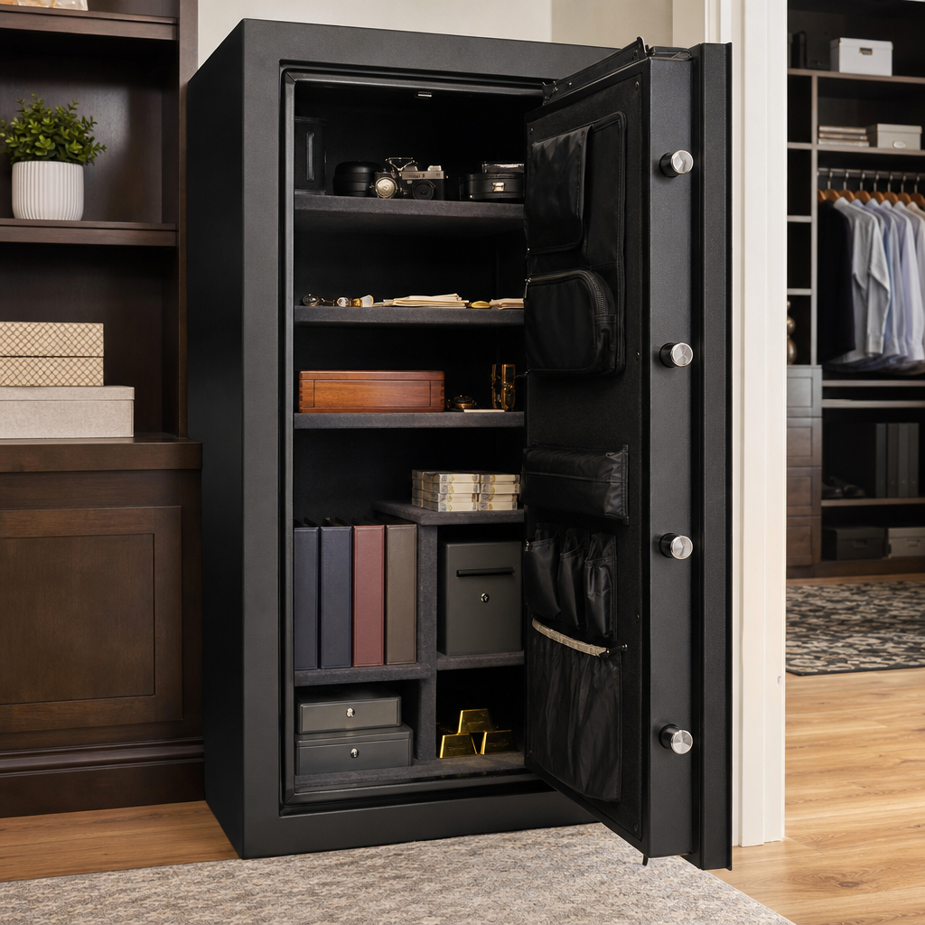 How to Convert a Gun Safe Into a Home Safe for Valuables