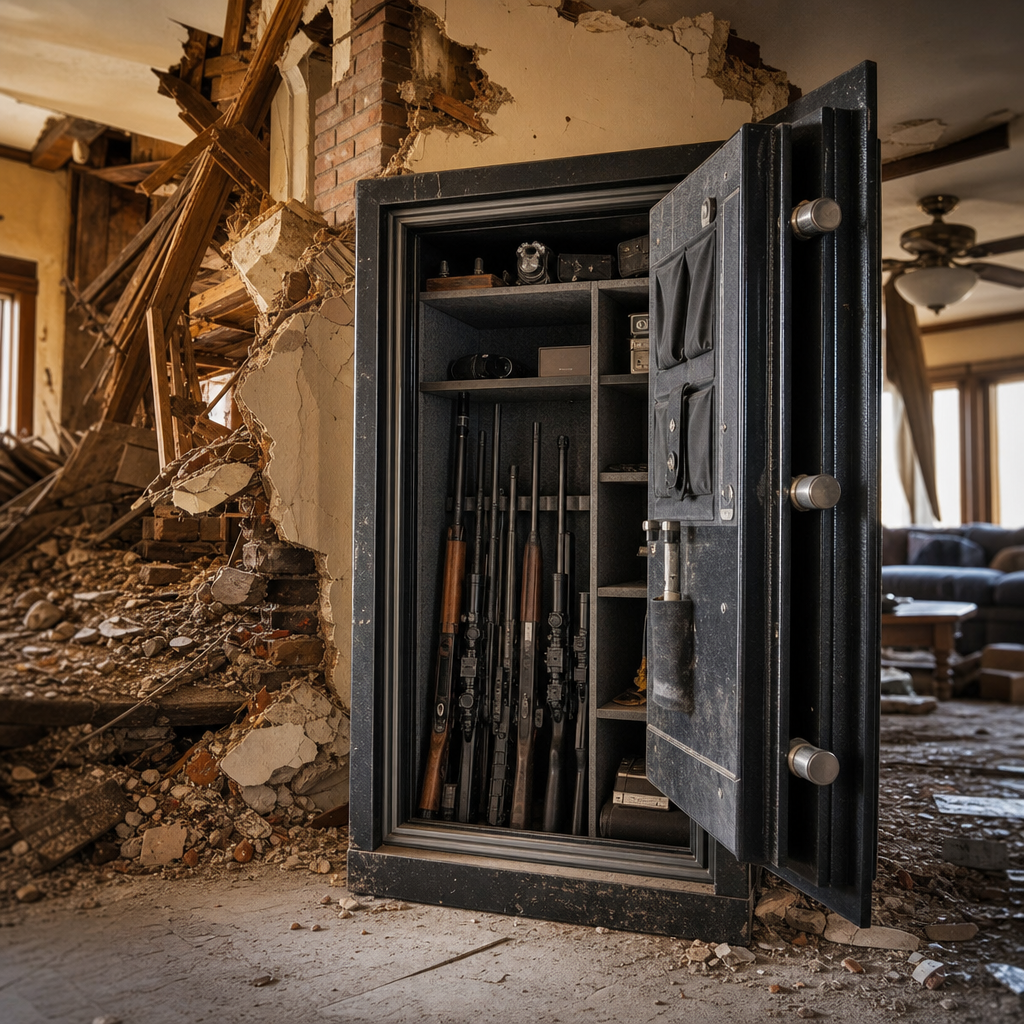 The Best Gun Safes for Surviving Earthquakes and Fires