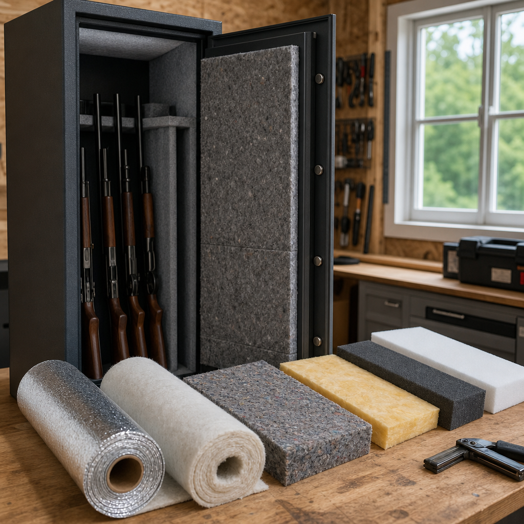 The Best Materials for Custom Gun Safe Insulation Upgrades