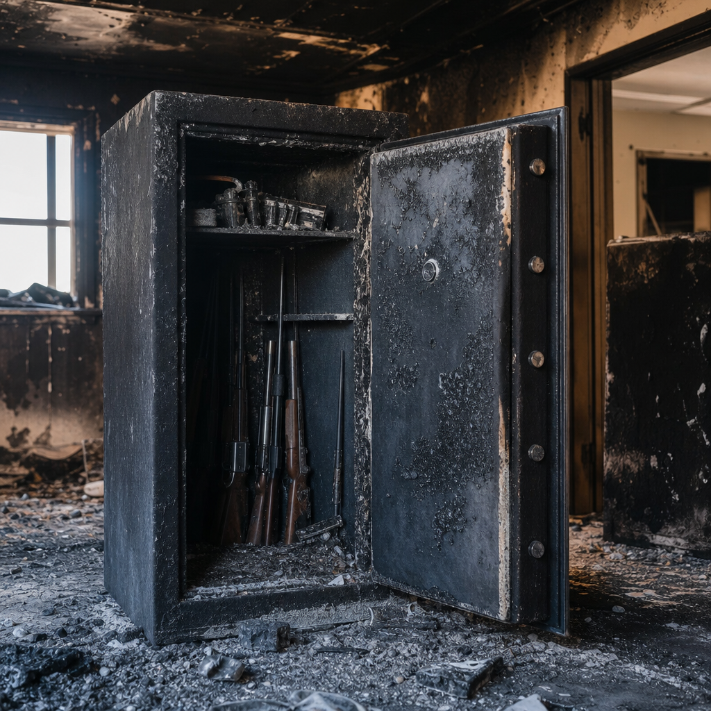 Are All Gun Safes Fireproof? The Truth About Fire Ratings