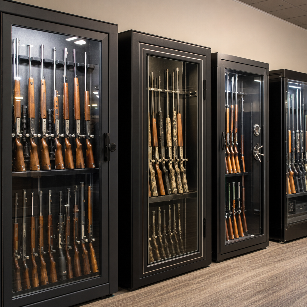 Comparing Gun Safe Brands That Specialize in Firearm Display Cases