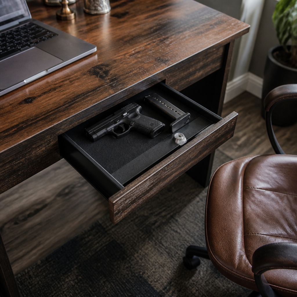 The Best Hidden Gun Storage Solutions for Home Offices