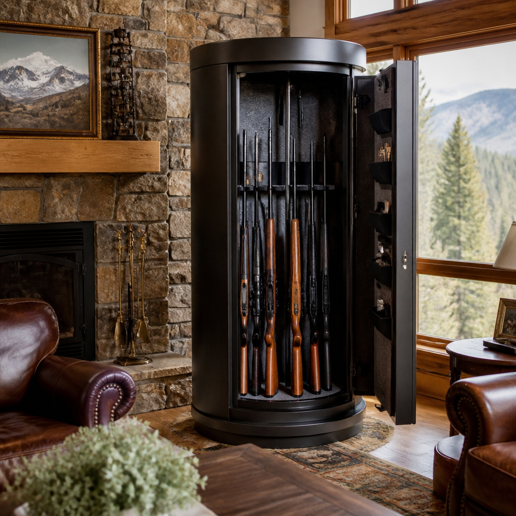 Pendleton Revolution Safe: A 360-Degree Rotating Gun Safe